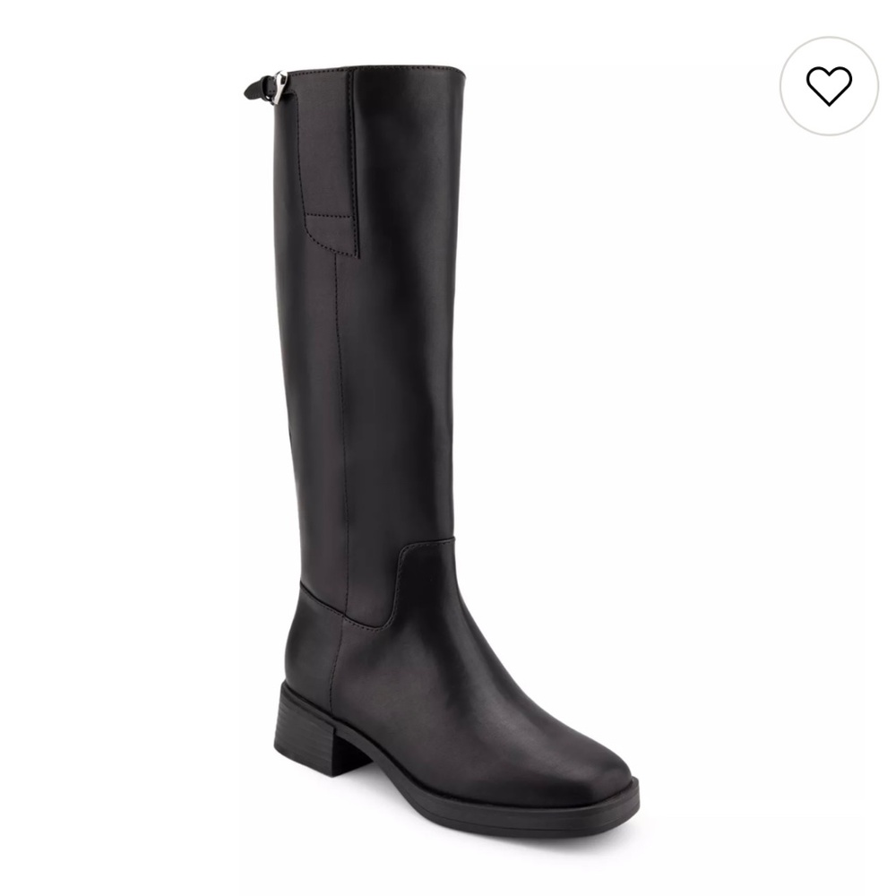 AEROSOLES Black Knee High Boots